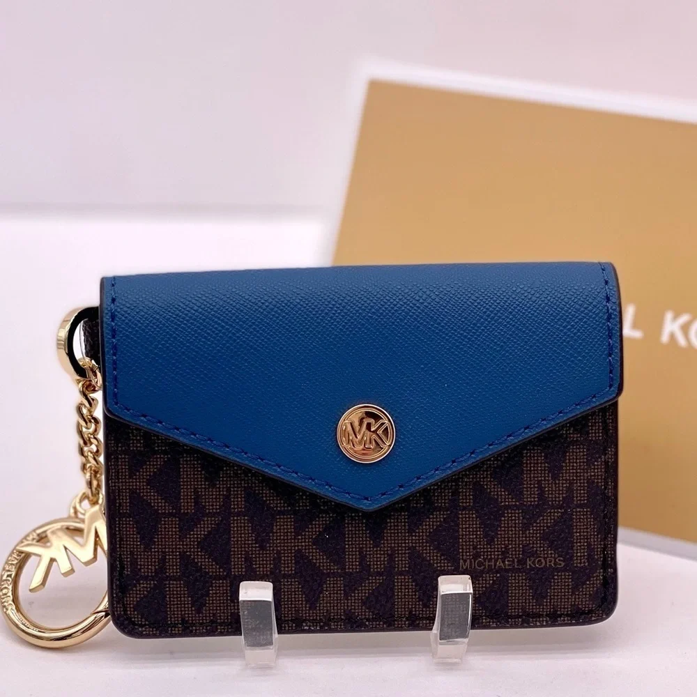 Michael Kors Kala SM Flap Key CARD CASE Wallet
